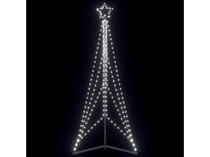 Sapin de noël - arbre de noël à led 483 led blanc froid 240 cm