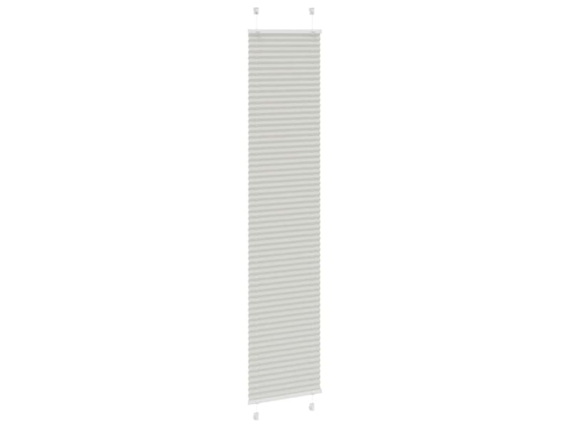 Store plissé, store de fenêtre gris clair 40x200 cm largeur du tissu 39,4 cm cf46884 - Conforama C