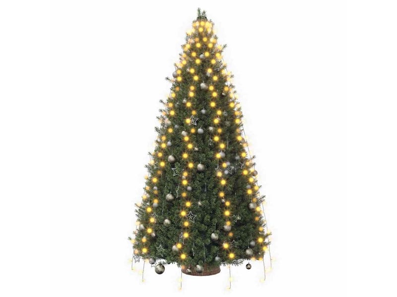  Guirlande lumineuse filet d'arbre de noël 250 led 250 cm  - Conforama D