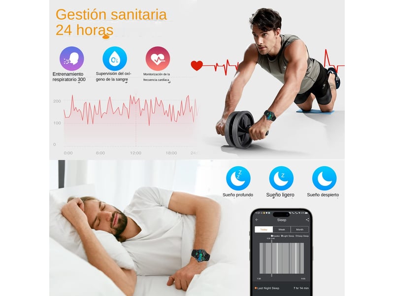  Montre militaire connectée pour homme (pour répondrepasser des appels)  - Conforama C