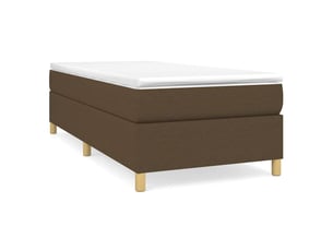 Lit simple 100x200 cm    coloris marron