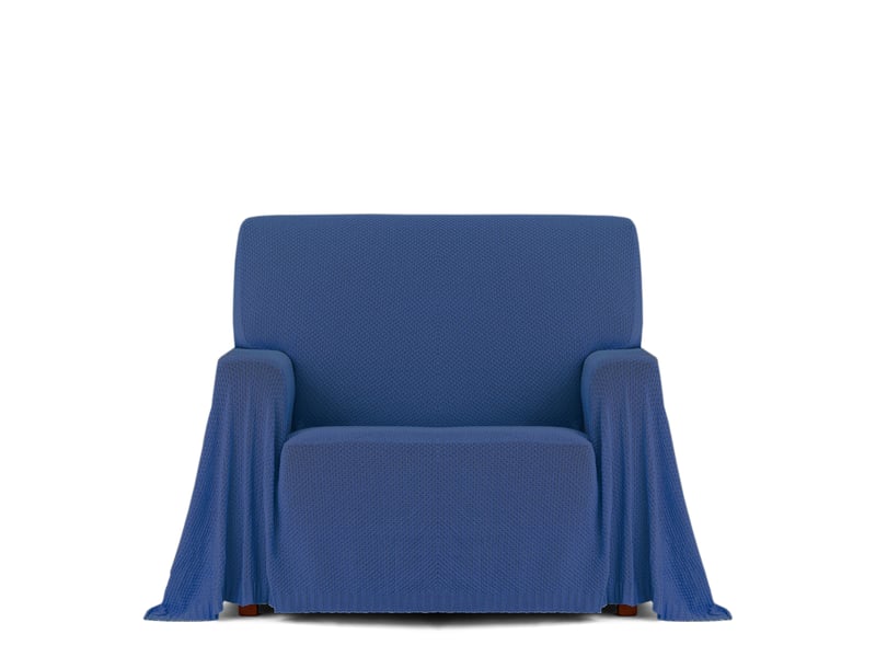 Tissu écossais en coton polyvalent 130 x 160 cm3  - Conforama A