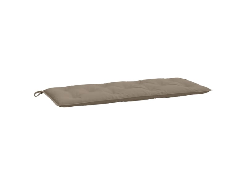  Coussin de banc de jardin, coussin d'assise taupe 120x50x7 cm tissu oxford cf52831  - Conforama A
