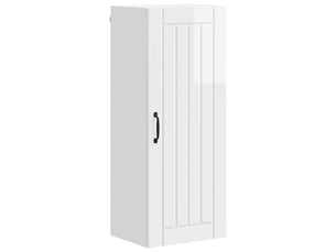 Meuble mural de cuisine, armoire de cuisine blanc brillant 40x31x100cm shl3069