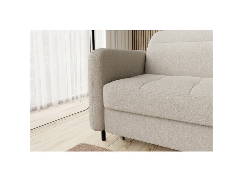  Canapé d'angle collection goumsi coloris crème  - Conforama E