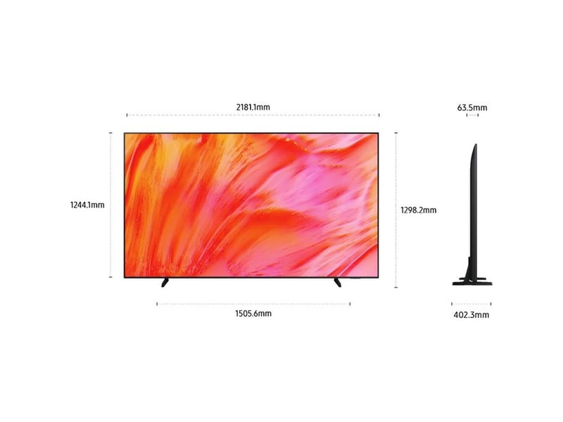  Téléviseur samsung - tu98u9005h SAMSUNG - TU98U9005H - Conforama B