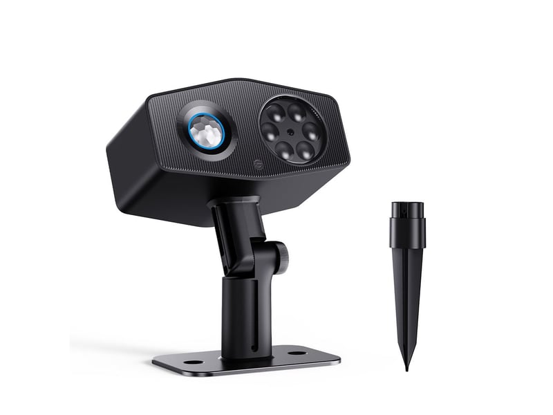 Projecteur led exterieur wi-fi bluetooth ip67 tete 180 noir 20 disques 1-22910441 - Conforama A