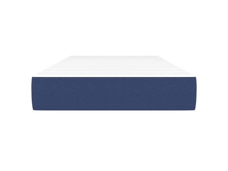  Matelas de lit à ressorts ensachés fermeté moyenne bleu 90x200x20 cm tissu  - Conforama C