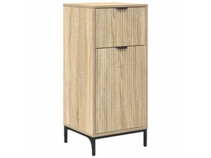 Cabinet de salle de bain, armoire salle de bain chêne sonoma 39,5 x 36 x 88 cm cf65355