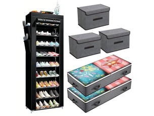 Armoire coloris noir largeur 1 cm