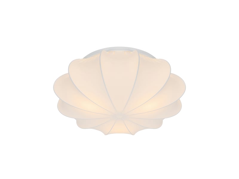  Plafonnier aeron 60 textile blanc , h. 24 - ip20 - e27 nordlux intérieur 2512696001 - Conforama A