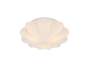 Plafonnier aeron 60  textile blanc ,  h. 24 - ip20 - e27  nordlux intérieur