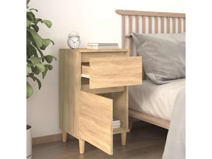 Table de chevet - cabinet de chevet - table de nuit chêne sonoma 40x35x70 cm