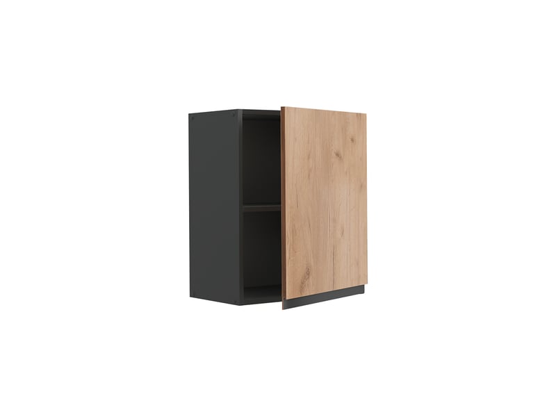 Vicco elément haut de cuisine, chêne doréanthracite, 50cm - Conforama C