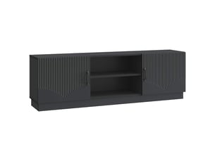 Meuble tv coloris noir 150 cm <strong></strong>  <strong></strong>