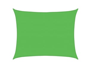 Voile d'ombrage - voile d'ombre - voile parasol 160 gm² vert clair 6x7 m pehd
