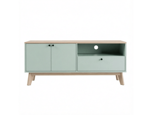 Meuble tv coloris vert 120 cm MODENVIE  
