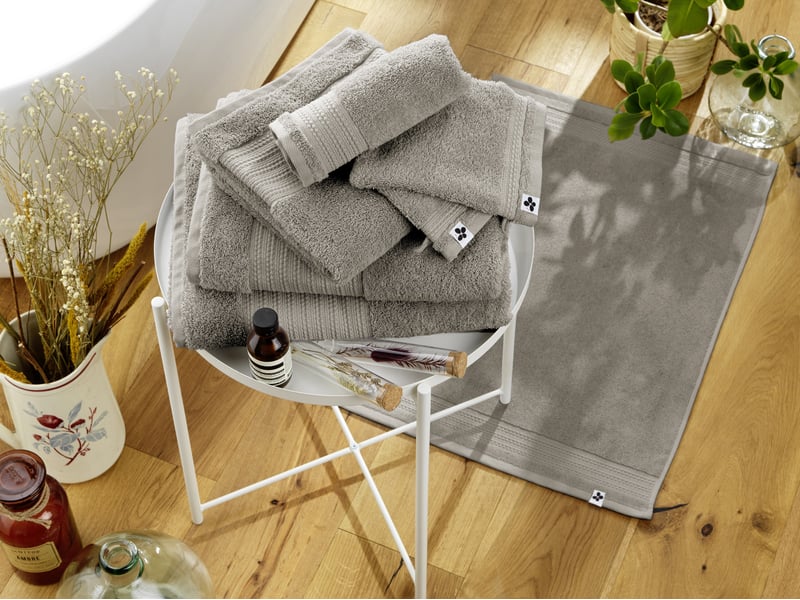 Tapis de bain coton collection garance  - Conforama C