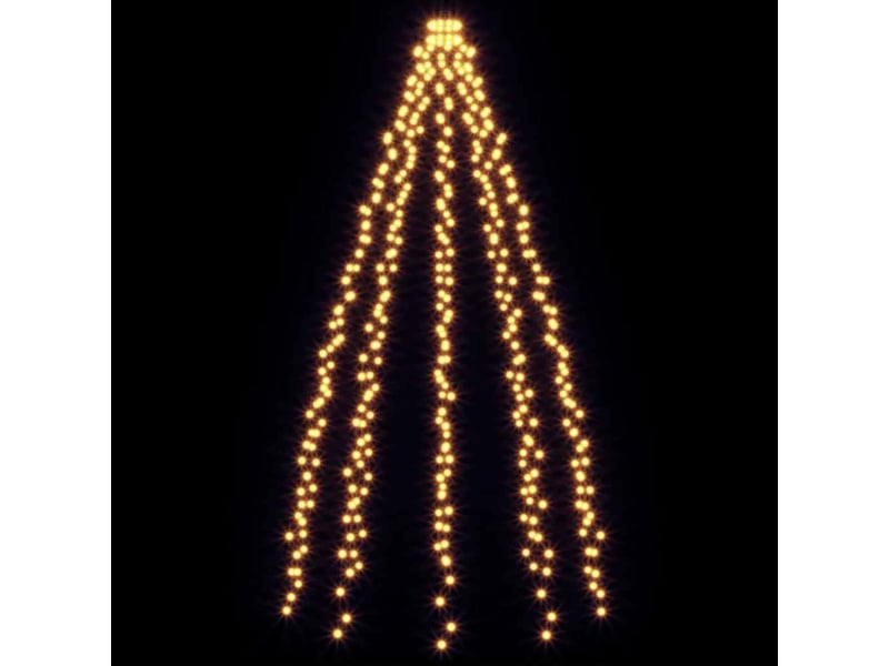  Guirlande lumineuse filet d'arbre de noël 400 led 400 cm  - Conforama D