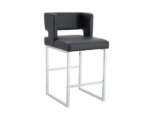 tabouret de bar  <strong>HAUSS SPOLE</strong>  - bicolore hauteur d'assise 66 cm vendu Par paire