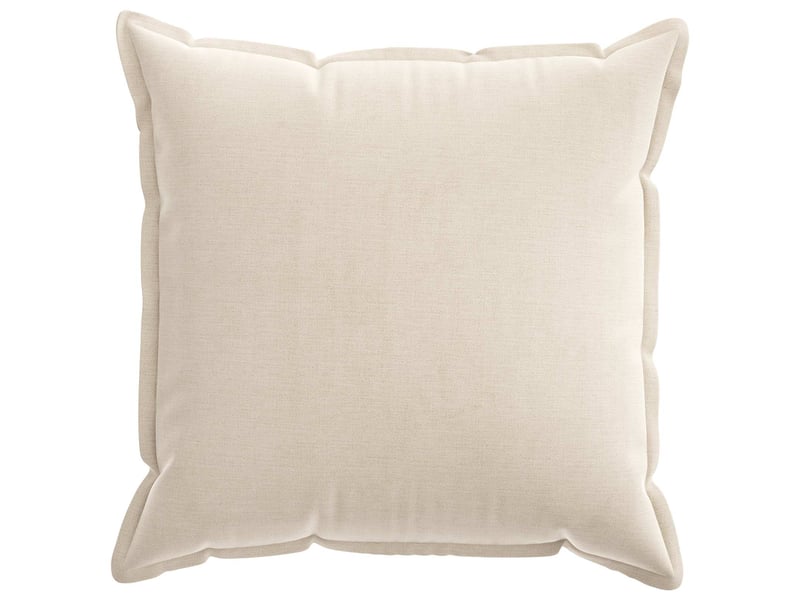 Lot de 6 housses de coussin houten crème 70 x 70 cm tissu chenille cf49818 - Conforama C