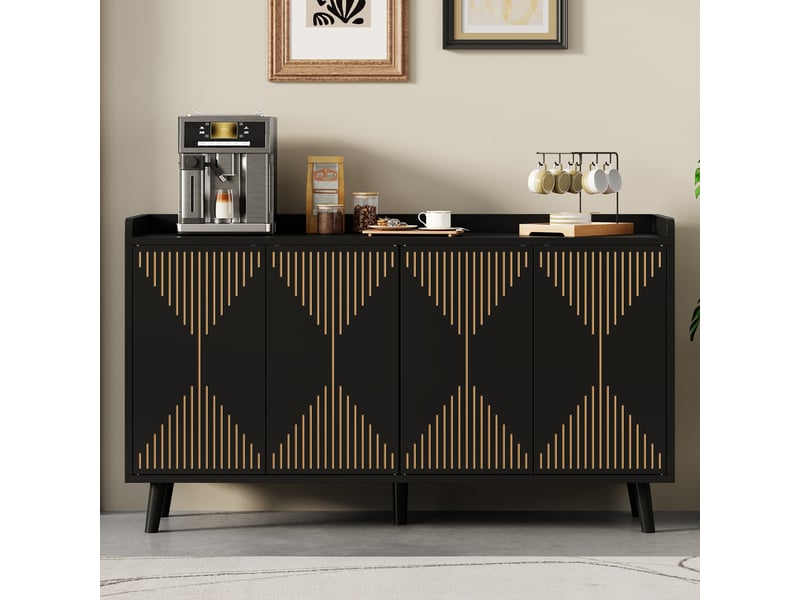 Lit superposé enfant blanc 90x200 cm avec décor porte et fenêtre, échelle de montée, rangement ouvert sous le lit, éclairage led - Conforama B