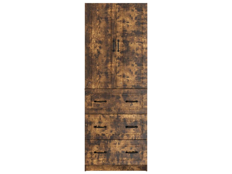 Ensemble de meubles 2 pcs, rangement de salon 66 x 34,5 x 87 cm bois d'ingénierie shl8914 - Conforama E