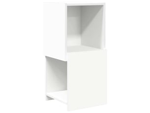 Meuble d'angle, meuble de rangement salon 30,5x30x65cm bois d'ingénierie