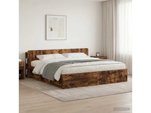 Tete de lit  <strong>VIDAXL</strong> <strong></strong> marron