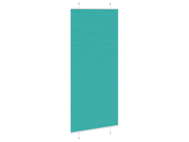  Store plissé, store de fenêtre vert pétrole 100x200cm largeur du tissu 99,4 cm cf47071  - Conforama C