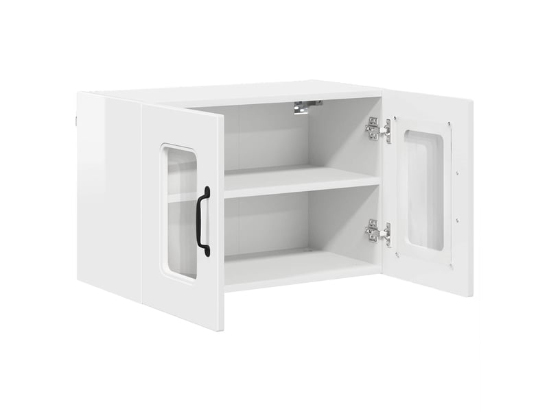 Meuble mural de cuisine | armoire de cuisine blanc 60x31x40cm shl3913 - Conforama E