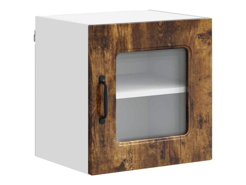  Meuble mural de cuisine | armoire de cuisine chêne fumé 40x31x40cm shl8605  - Conforama A