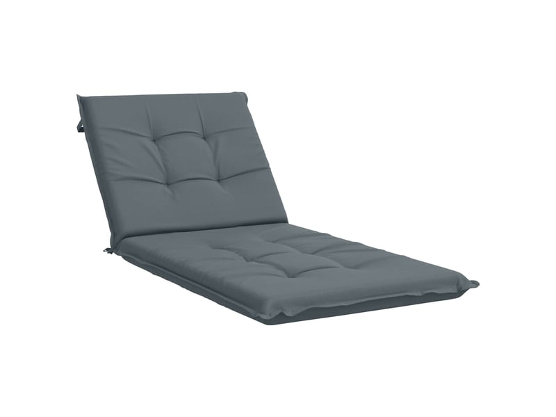 Coussin de transat, coussin pour bain de soleil gemert 100 % polyester bleu 190 x 80 x 9 cm cf56117  - Conforama A