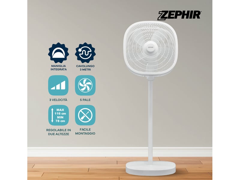  Zephir ventilateur sur pied fan-tastic  - Conforama A