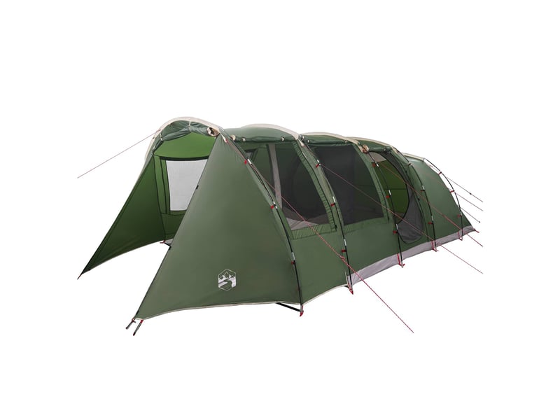  Tente tunnel, tente de camping vert 675x392x210 cm  - Conforama A