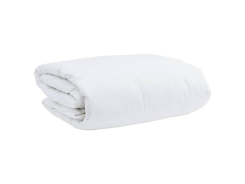  Duvet d'hiver - couette 135 x 220 cm hiver - couette plume blanc respirant  - Conforama D
