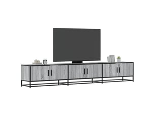 Meuble tv coloris gris 240 cm <strong></strong>  <strong></strong>