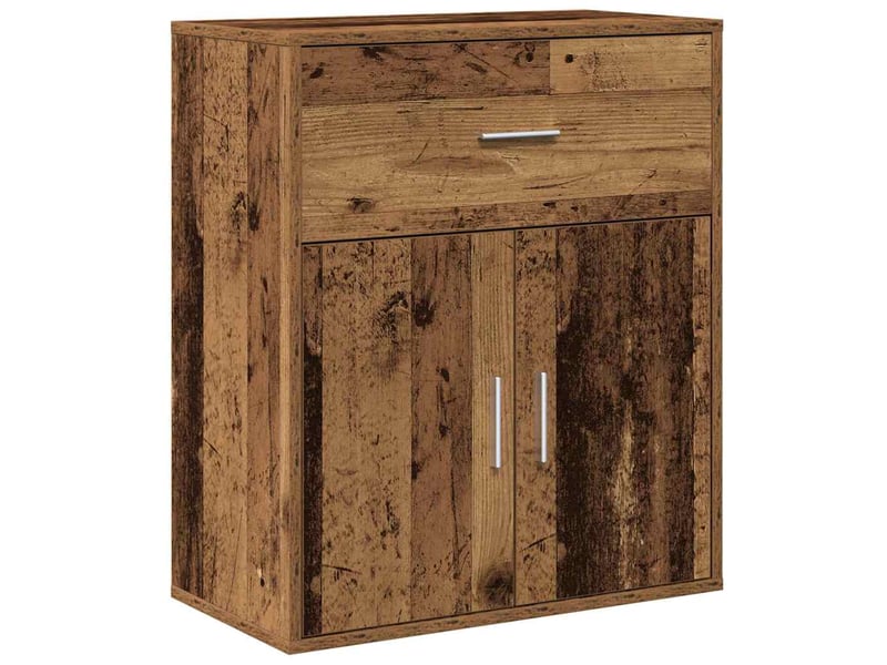  Buffet - bahut - meuble de rangement bois ancien 60 x 31 x 70 cm bois d'ingénierie  - Conforama A