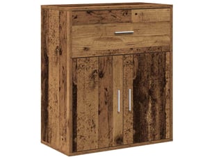 Buffet - bahut - meuble de rangement bois ancien 60 x 31 x 70 cm bois d'ingénierie