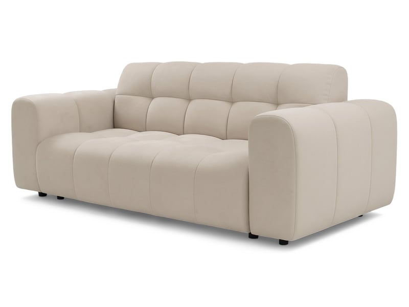  Selsey boloon - canapé - 210 cm - velours gris Boloon - Conforama C