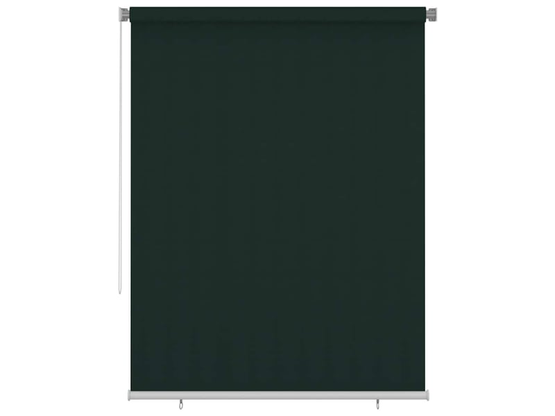  Store enrouleur, store roulant d'extérieur 185 (l) x 230 (h) cm vert foncé hdpe cf47371  - Conforama B