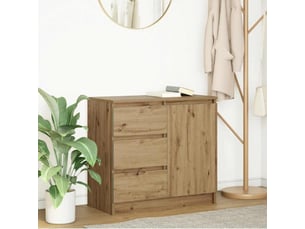 Buffet 1 porte(s)  1 tiroir(s)   - 71 cm coloris marron 