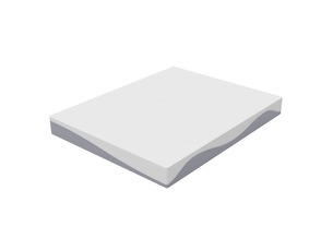 Matelas 140x200 cm MODENUIT    Mousse soutien Ferme épaisseur 20 cm