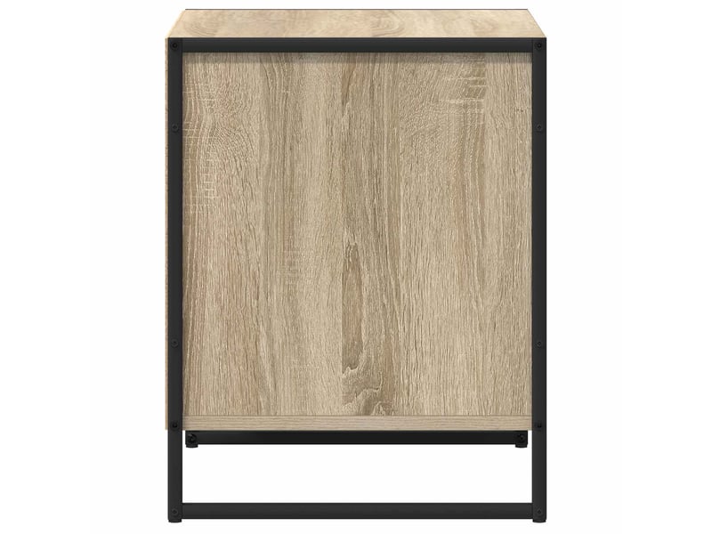 Table de chevet - cabinet de chevet - table de nuit sonoma 50 x 39,5 x 50 cm bois d'ingénierie - Conforama E