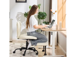 Chaise de bureau <strong>ROLIPO</strong> <strong></strong> avec assise réglable en hauteur