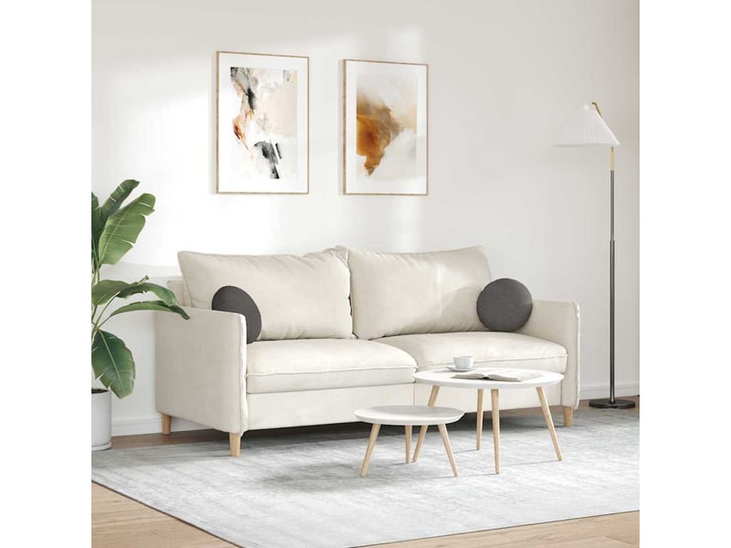  Lot de 2 coussins de siège, coussins décoratifs tissu en velours côtelé gris foncé cf59804  - Conforama D
