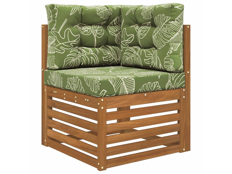  Coussin de canapé d'extérieur, coussin de chaise polyester modèle feuille cf54109  - Conforama C