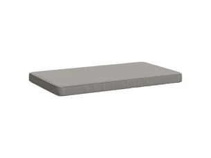 Coussin de banc, coussin d'assise, coussin pour chaisecanapé 1 pièce vught 100 % polyester gris cf51892