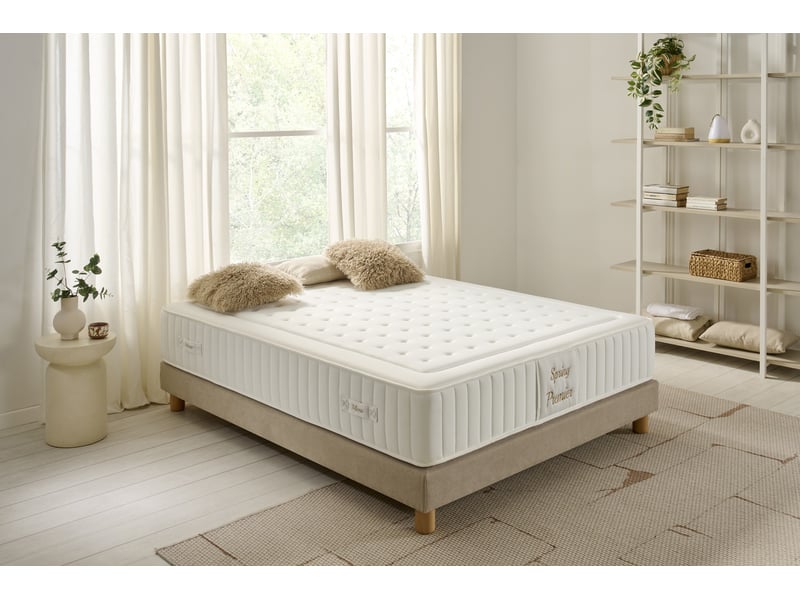  Matelas ressorts ensachés micro spring premier 30 cm - 200x190 cm - fermeté élevée- moonia  - Conforama B