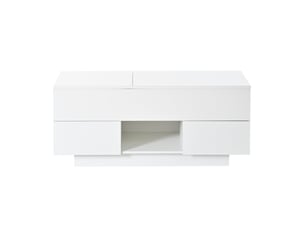 Table basse coloris blanc <strong></strong> <strong></strong>